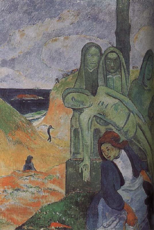 Paul Gauguin Green Christ